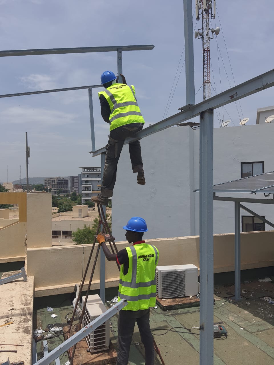 Projet MOHA COM - Travaux BTP construction Mali