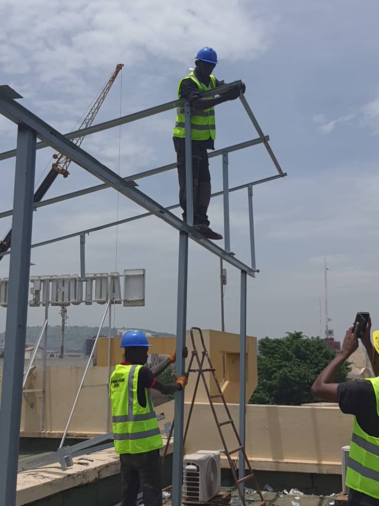 Projet MOHA COM - Gros oeuvre béton armé Mali