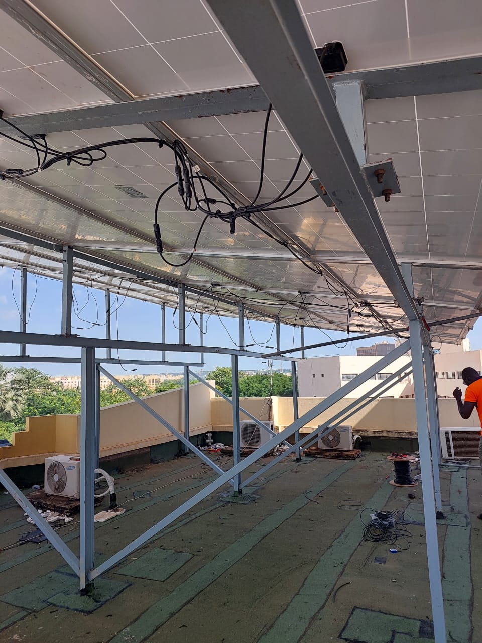 Projet MOHA COM - Travaux BTP chantier extérieur