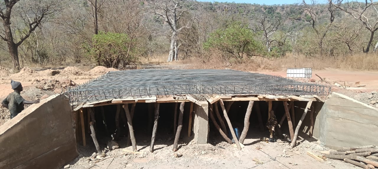 Projet MOHA COM - Chantier BTP structure Mali